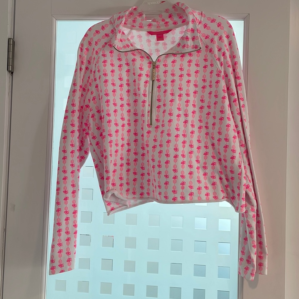 Lilly Pulitzer Cropped Sweater